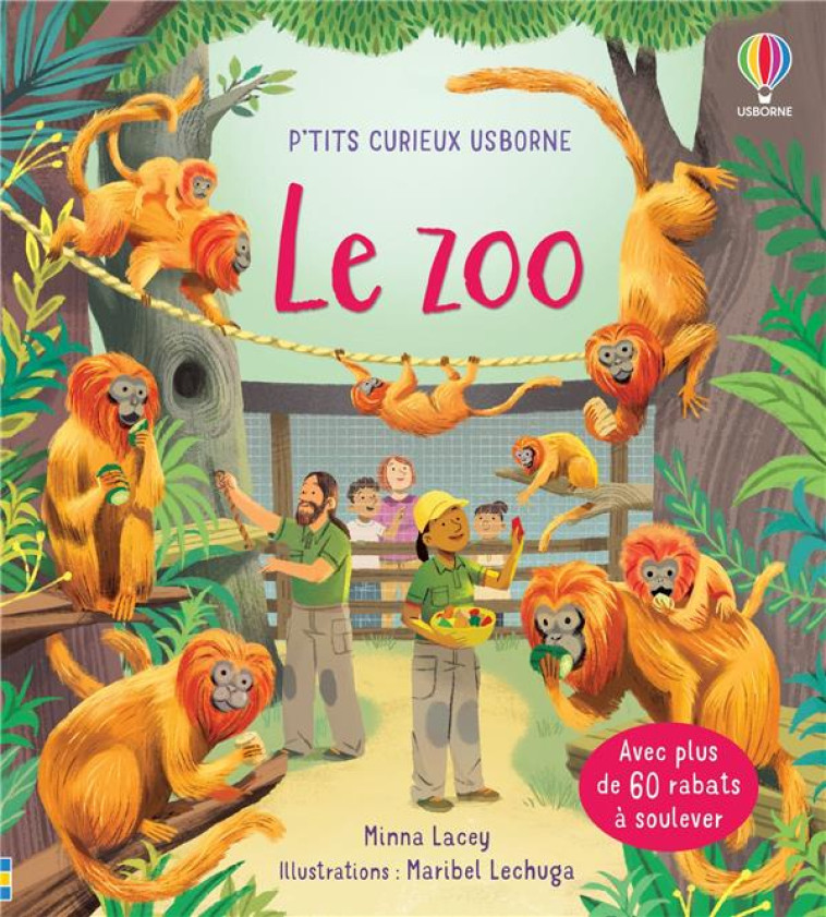 LE ZOO - P-TITS CURIEUX USBORNE - LACEY/LECHUGA/LEE - NC