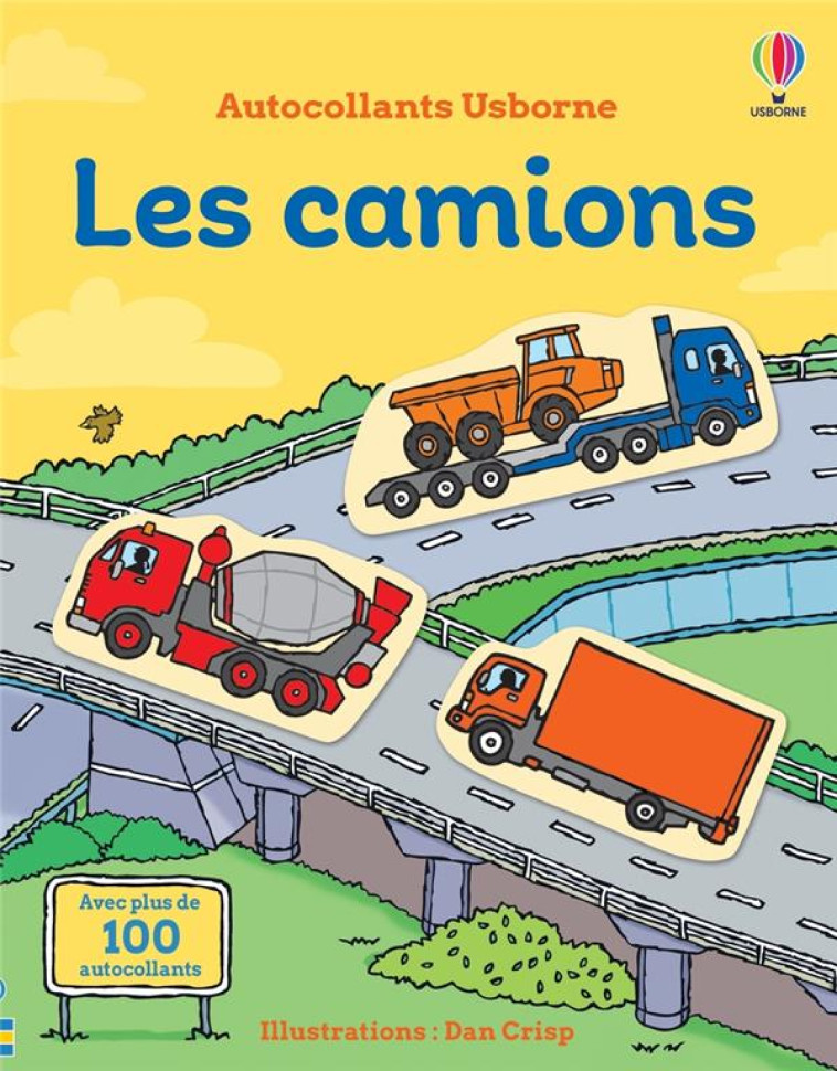 LES CAMIONS - PREMIERS AUTOCOLLANTS - TAPLIN/CRISP/DOBBIE - NC