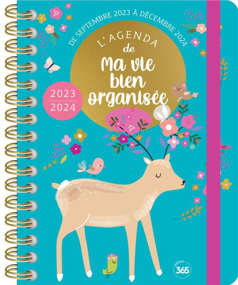 L AGENDA DE MA VIE BIEN ORGANISEE 2024 - SIX YOLANDE - NC