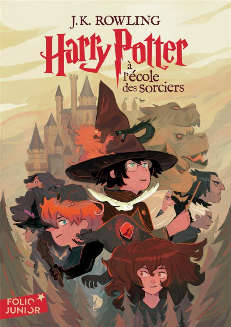 HARRY POTTER - I - HARRY POTTER A L-ECOLE DES SORCIERS - ROWLING J.K. - GALLIMARD