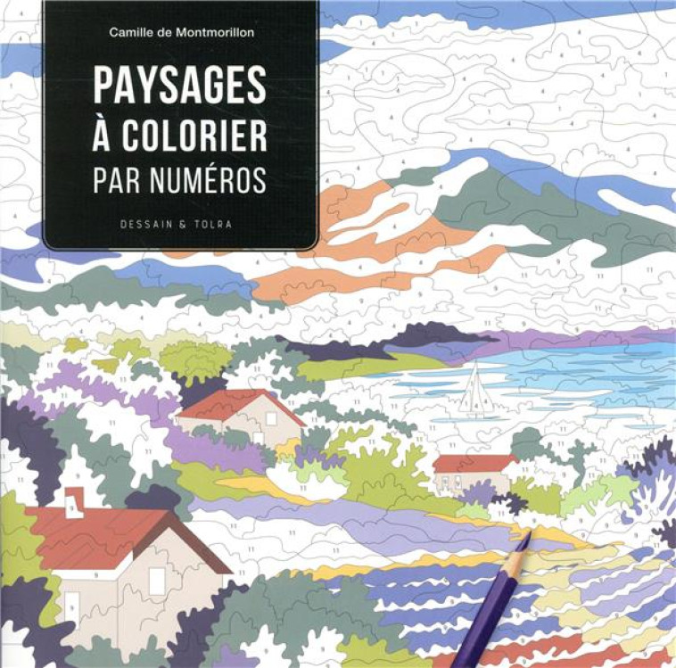 PAYSAGES A COLORIER PAR NUMERO - XXX - PU SEPTENTRION