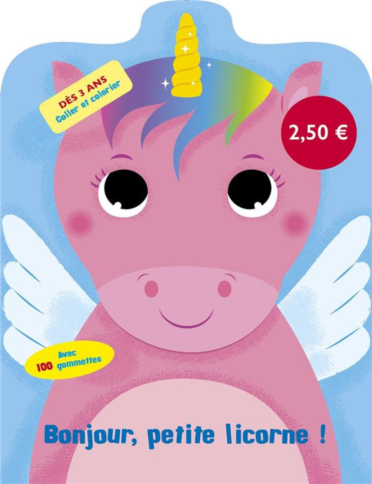 LIVRE LICORNES MES PUZZLES EN GOMMETTES