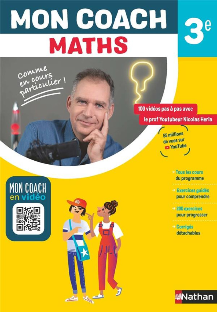 MON COACH MONOMATIERE: MATHS 3E - FEUGERE/MORA - CLE INTERNAT