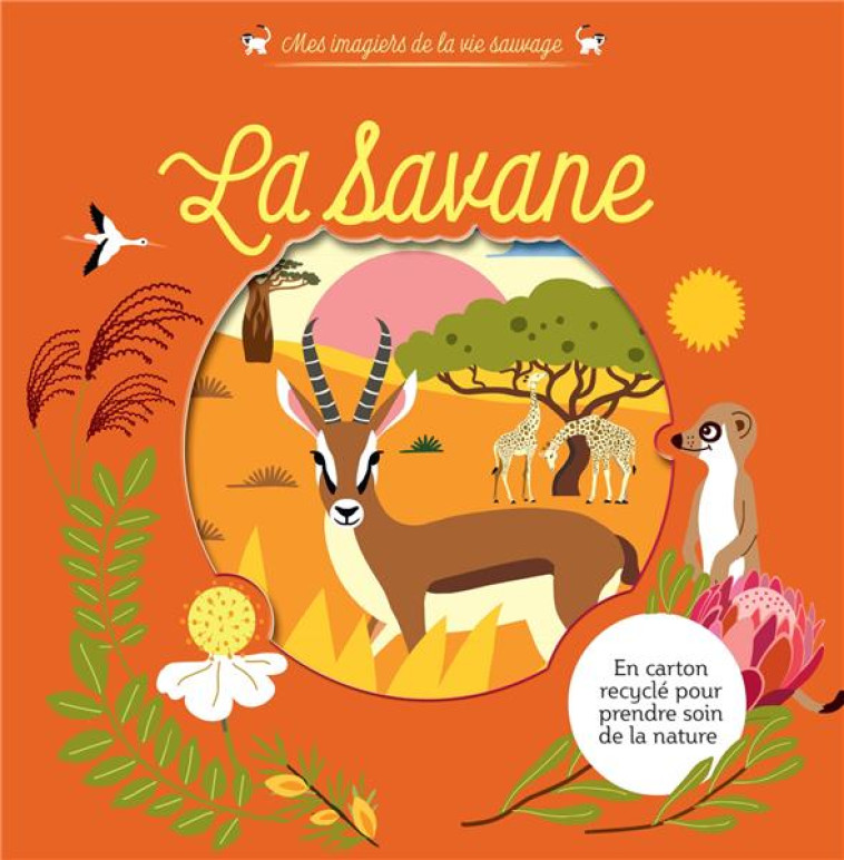 MES IMAGIERS DE LA VIE SAUVAGE - LA SAVANE - DENY/BAZANTOVA - HATIER SCOLAIRE