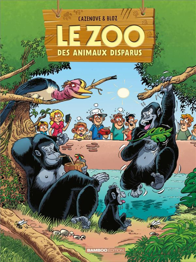 LE ZOO DES ANIMAUX DISPARUS - TOME 04 - BLOZ/CAZENOVE - BAMBOO