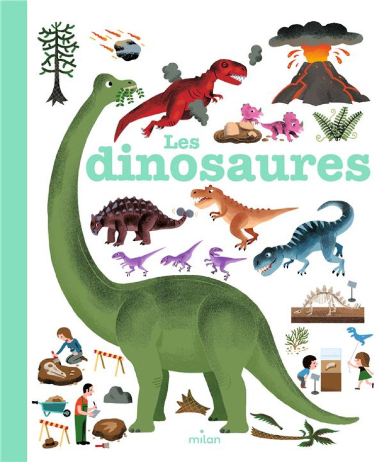 DINOSAURES ANNEES POURQUOI - HEDELIN/BALICEVIC - Milan jeunesse