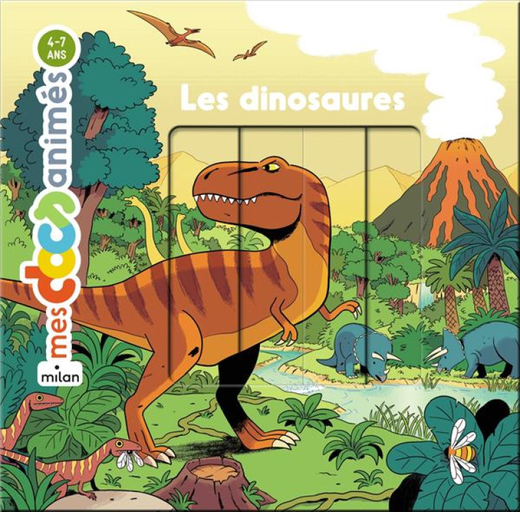 LES DINOSAURES DOCS ANIMES - LEDU/FRATTINI/CAUT - BD Kids