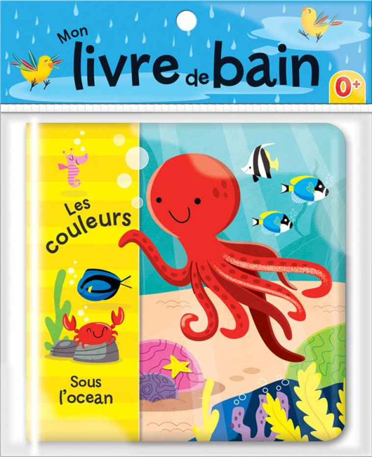 LES COULEURS SOUS L-OCEAN LIVRE BAIN - GUION/MILLER - CRACKBOOM