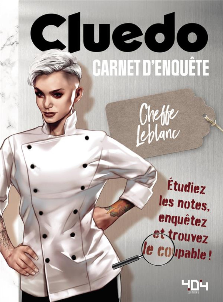 CLUEDO - LE CARNET D-ENQUETE DE LA CHEFFE LEBLANC - LOZZI/HASBRO - 404