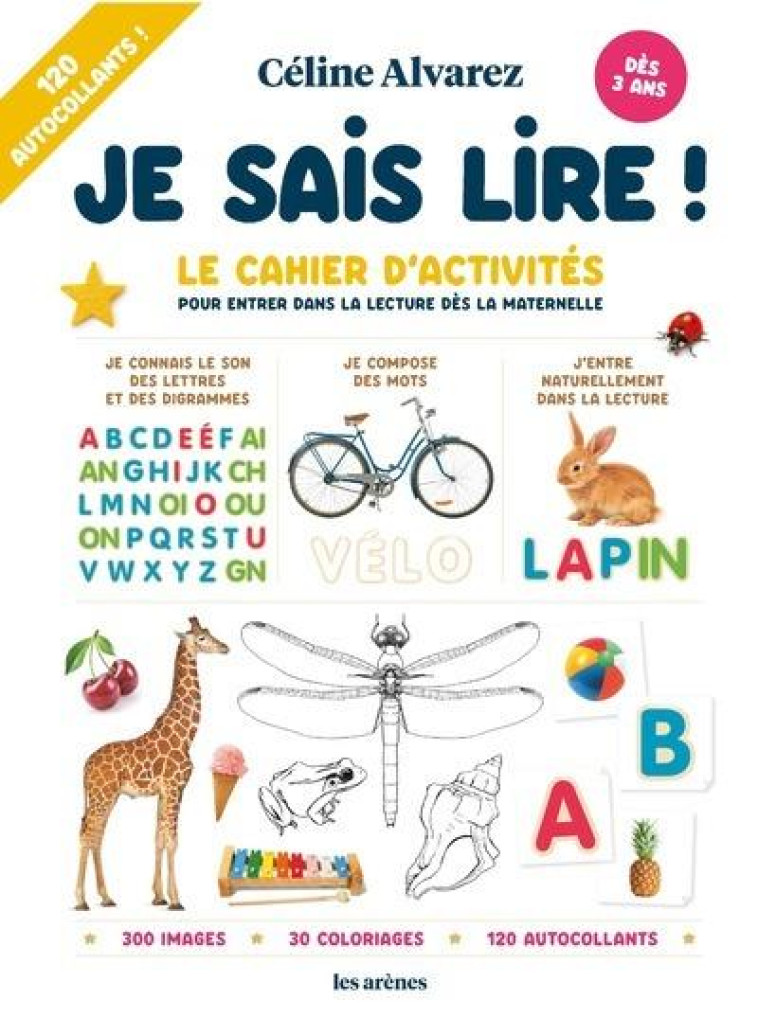 CAHIER D-ACTIVITES  CELINE ALVAREZ LES LECTURES NATURELLES  - ALVAREZ CELINE - ARENES