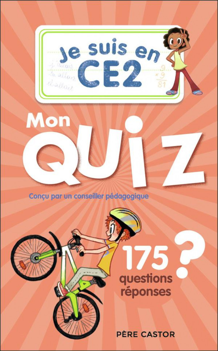 JE SUIS EN CE2 - JE SUIS EN CE2 - MON QUIZ - BENSIMHON/RISTORD - FLAMMARION