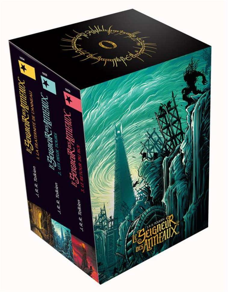 COFFRET SEIGNEUR DES ANNEAUX 3V - TOLKIEN J. R. R. - GALLIMARD