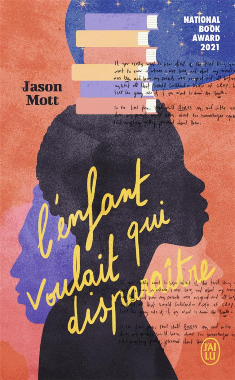 L-ENFANT QUI VOULAIT DISPARAITRE - MOTT JASON - J'AI LU