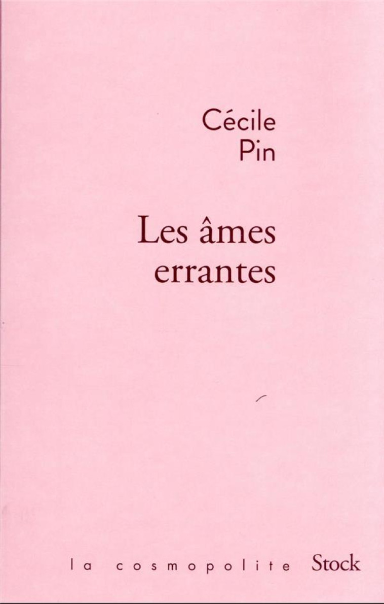 LES AMES ERRANTES - PIN CECILE - STOCK