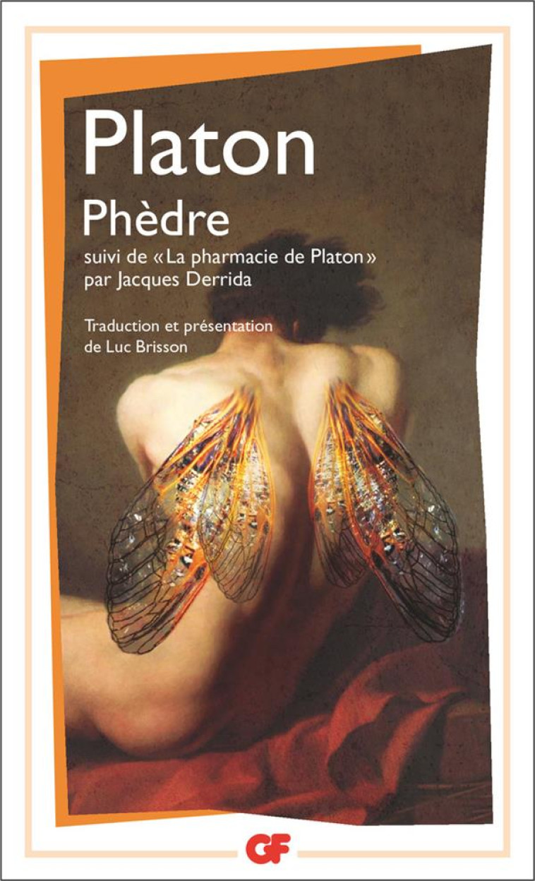 PHEDRE  -  LA PHARMACIE DE PLATON - PLATON - FLAMMARION