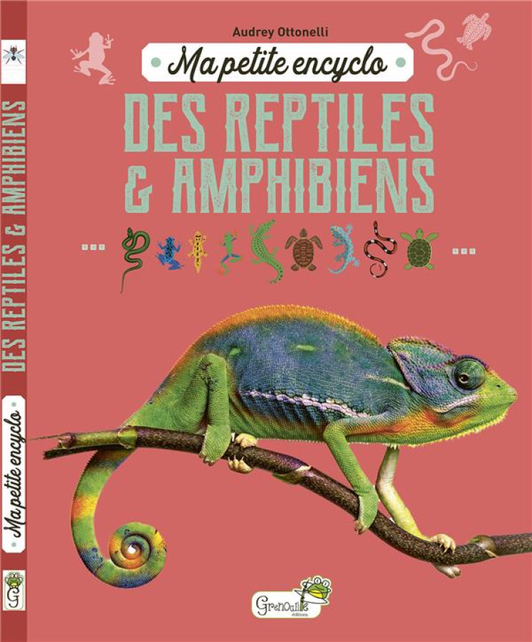 MA PETITE ENCYCLO DES REPTILES ET AMPHIBIENS - A. OTTONELLI - GRENOUILLE