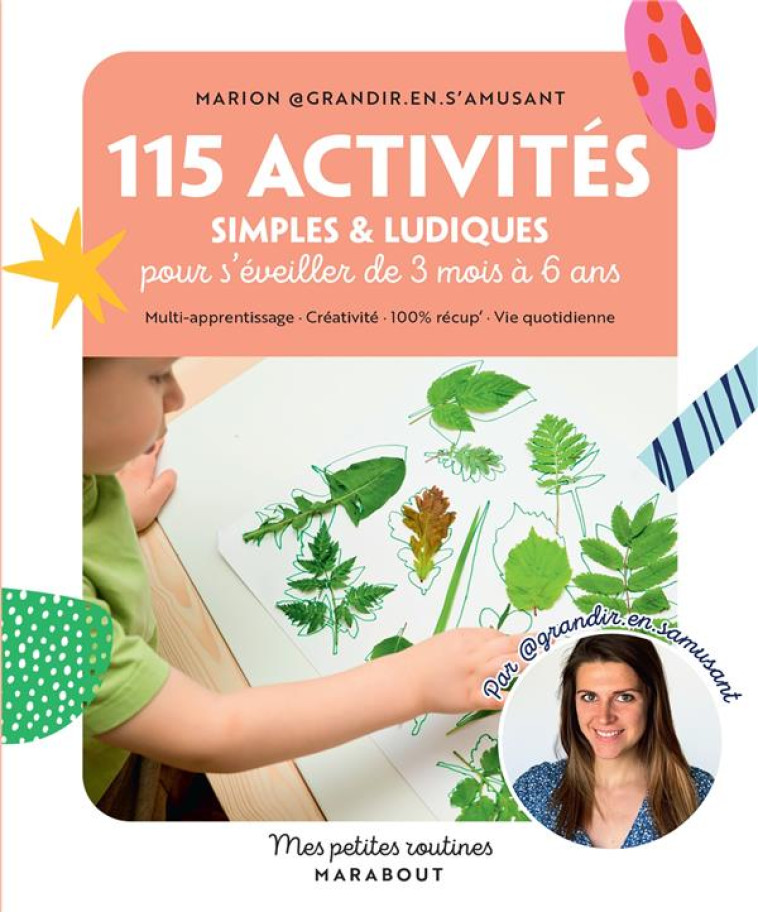 MES PETITES ROUTINES 110 JEUX ET ACTIVITES ANTI-ENNUI - MARION GRANDIR EN S- - MARABOUT