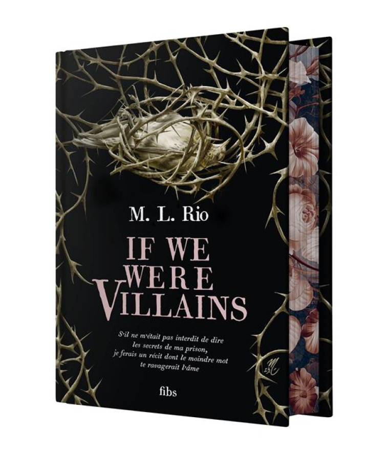 IF WE WERE VILLAINS (EDITION RELIEE) -  BOURGOUIN, MIKAEL - CASTELMORE