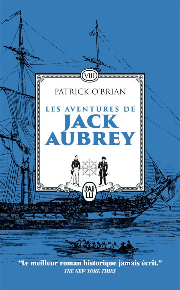 LES AVENTURES DE JACK AUBREY - VOL08 - L-EXILEE - UNE MER COULEUR DE VIN - O-BRIAN PATRICK - J'AI LU