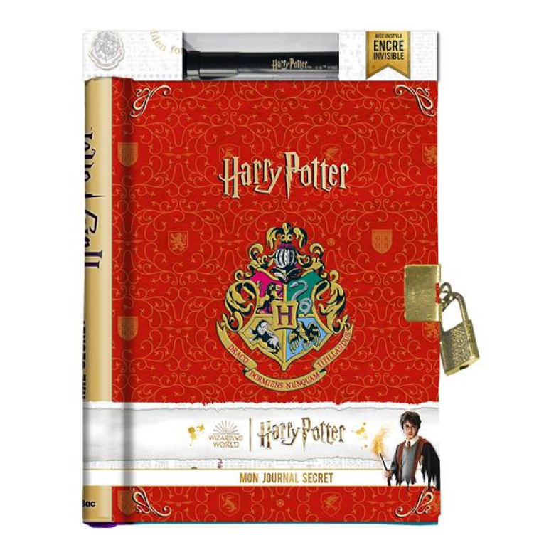 HARRY POTTER - MON JOURNAL INTIME - PLAYBAC EDITIONS - NC