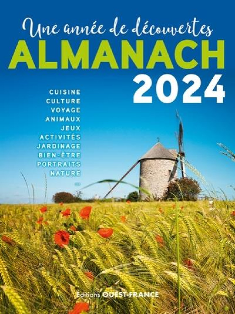 FRANCE ALMANACH 2024 - COLLECTIF - OUEST FRANCE