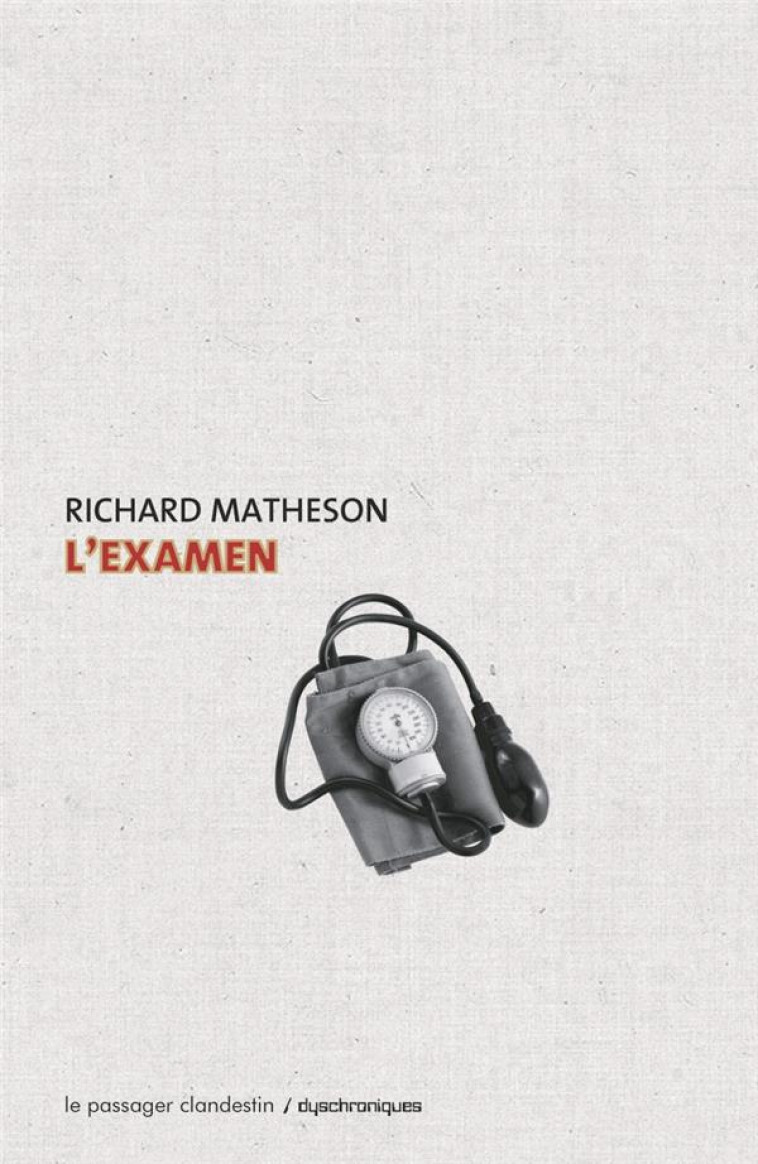 L-EXAMEN - MATHESON RICHARD - CLANDESTIN