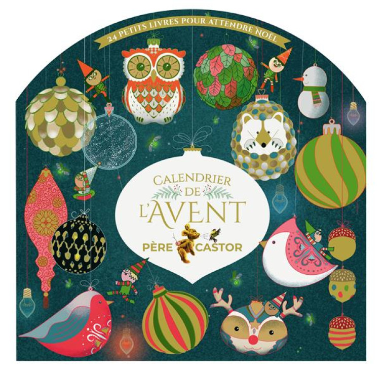 CALENDRIER DE L-AVENT DU PERE CASTOR - COLLECTIF/DJOHR - FLAMMARION