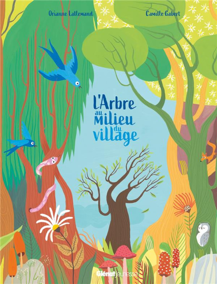 LIVRES POETIQUES - L-ARBRE AU MILIEU DU VILLAGE - LALLEMAND/GABERT - QUATRE FLEUVES