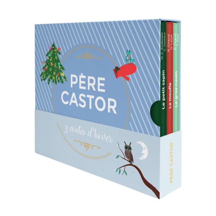 LA BIBLIOTHEQUE DU PERE CASTOR - 3 CONTES D-HIVER - COLLECTIF - FLAMMARION