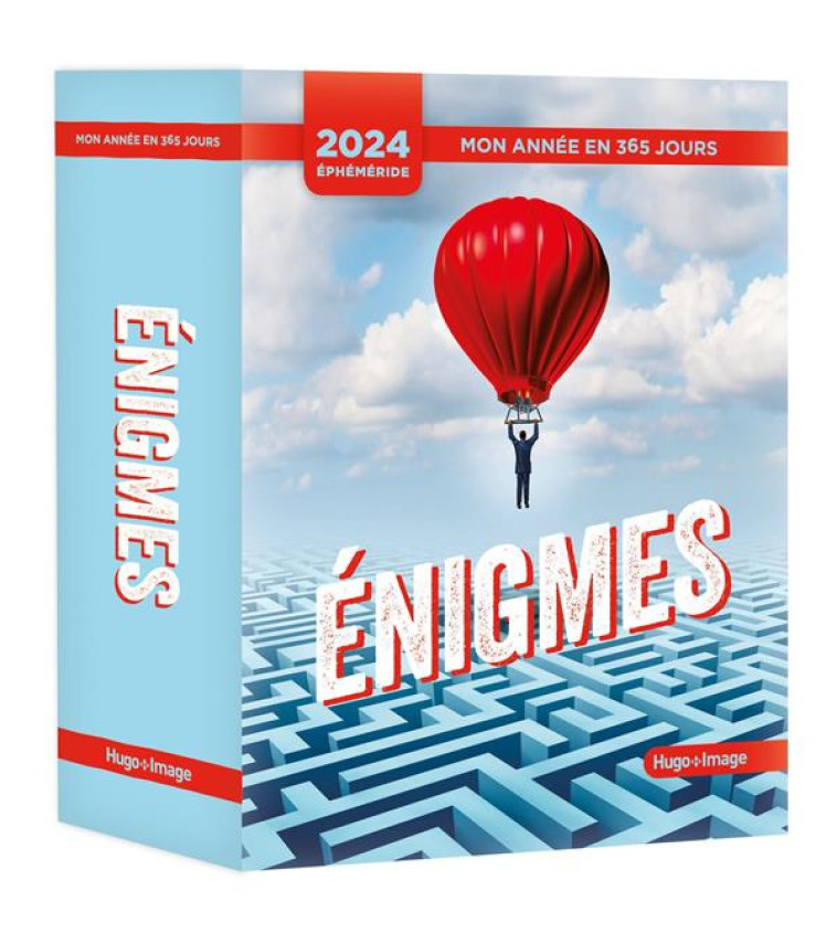 MON ANNEE - ENIGMES 2024 - COLLECTIF - HUGO JEUNESSE