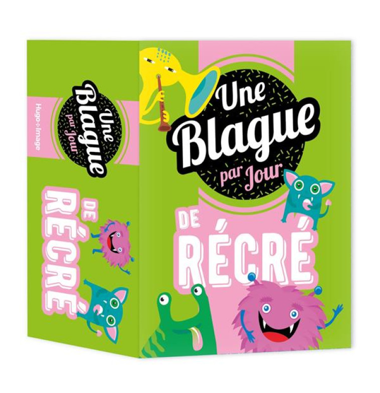 UNE BLAGUE DE RECRE PAR JOUR 2024 - COLLECTIF - HUGO JEUNESSE