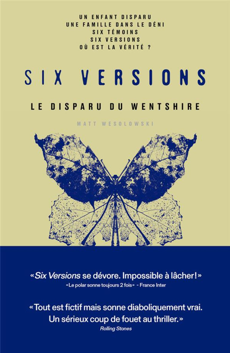 SIX VERSIONS - TOME 3 LA DISPARUE DU WENTSHIRE - WESOLOWSKI MATT - ARENES