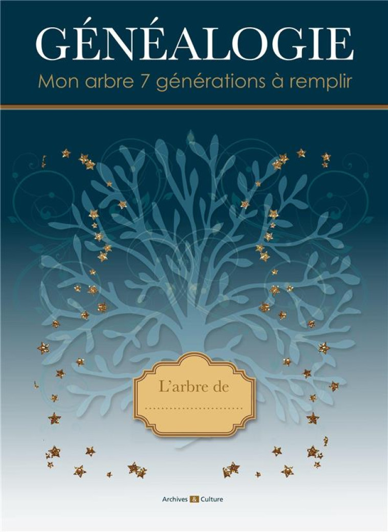 GENEALOGIE : MON ARBRE 7 GENERATIONS A REMPLIR - MERGNAC, MARIE-ODILE - ARCHIVES CULT