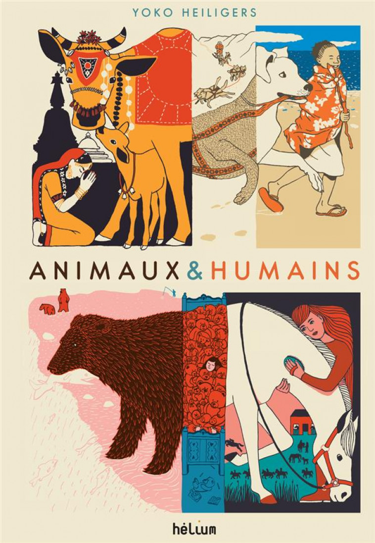 ANIMAUX ET HUMAINS - HEILIGERS YOKO - ACTES SUD