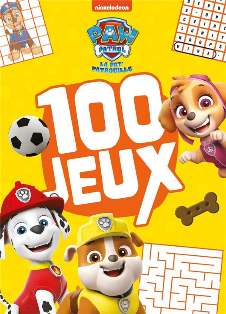 PAT- PATROUILLE - 100 JEUX - XXX - HACHETTE