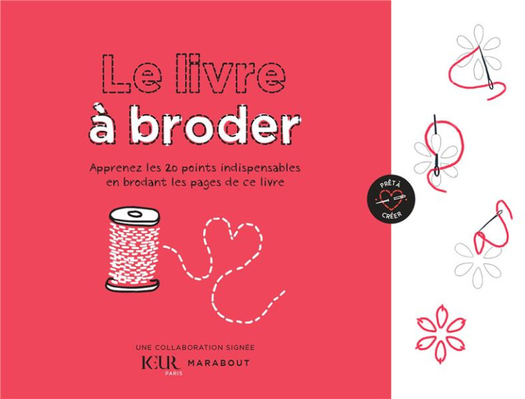 MON LIVRE A BRODER - BROMBERG/KEUR PARIS - MARABOUT