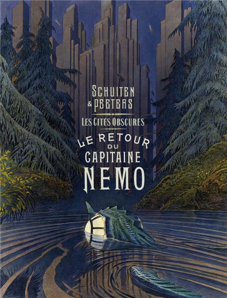 LE RETOUR DU CAPITAINE NEMO - SCHUITEN/PEETERS - CASTERMAN