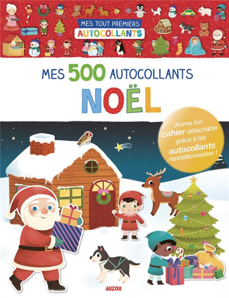 MES 500 AUTOCOLLANTS - NOEL - WU YI-HSUAN - PHILIPPE AUZOU