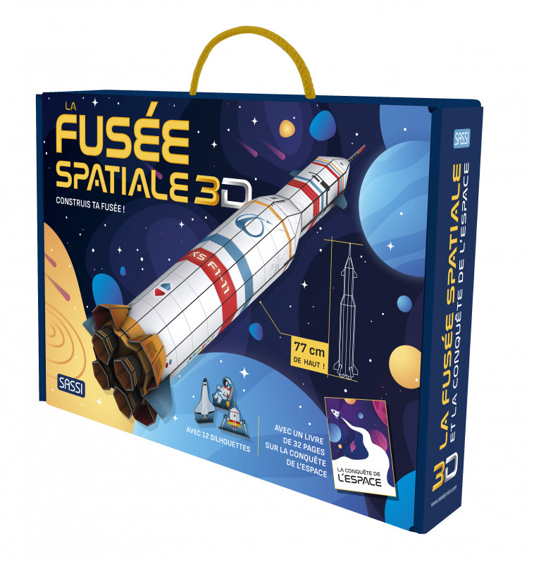 LA FUSEE SPATIALE 3D E LA CONQUETE DE L-ESPACE - Alberto Borgo, Ester Tome - SASSI