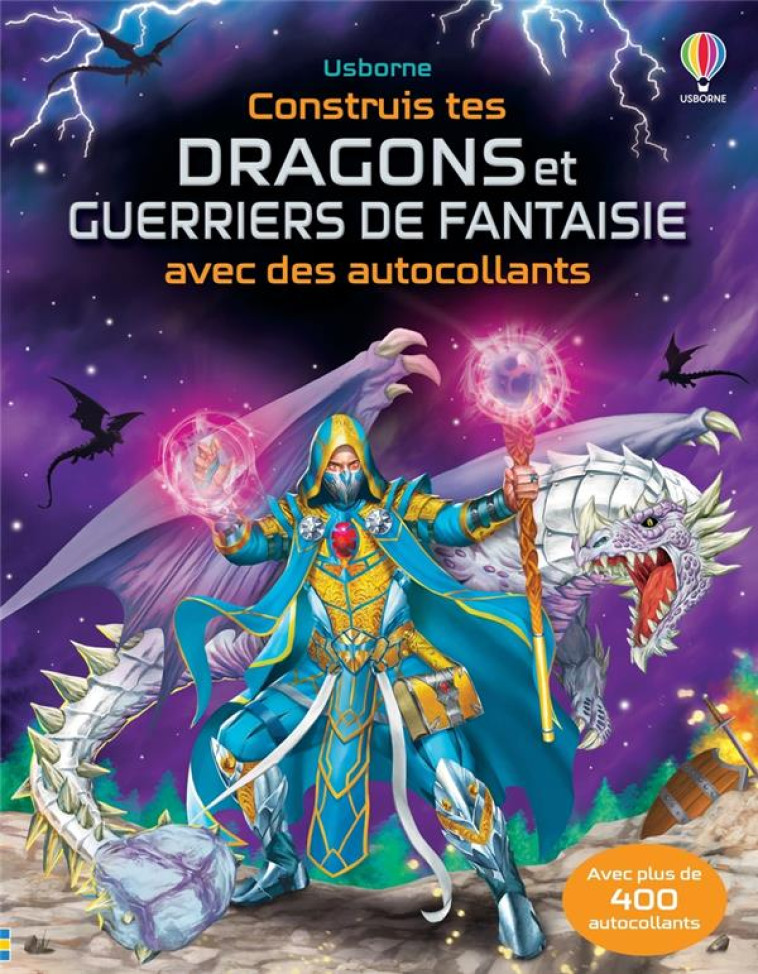 CONSTRUIS TES DRAGONS ET TES GUERRIERS DE FANTASY AVEC DES AUTOCOLLANTS - VOLUME COMBINE - TUDHOPE/GONG STUDIOS - NC