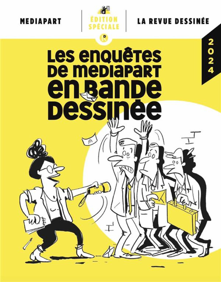 LIVRE LA REVUE DESSINEE/MEDIAPART - ENQUETES MEDIAPART 2023 - COLLECTIF - REVUE DESSINEE