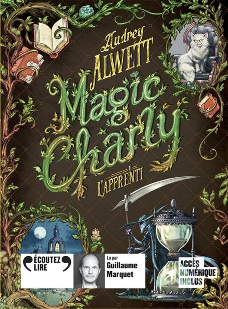 MAGIC CHARLY - 1 L-APPRENTI CD - AUDIO - ALWETT AUDREY - GALLIMARD