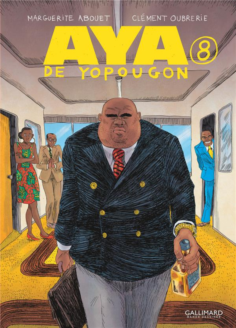 AYA DE YOPOUGON T8 - VOL08 - ABOUET/OUBRERIE - GALLIMARD