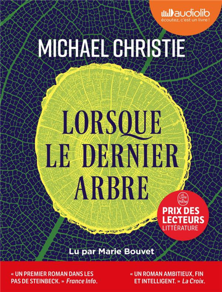 LORSQUE LE DERNIER ARBRE - LIVRE AUDIO 2 CD MP3 - CHRISTIE MICHAEL - AUDIOLIB