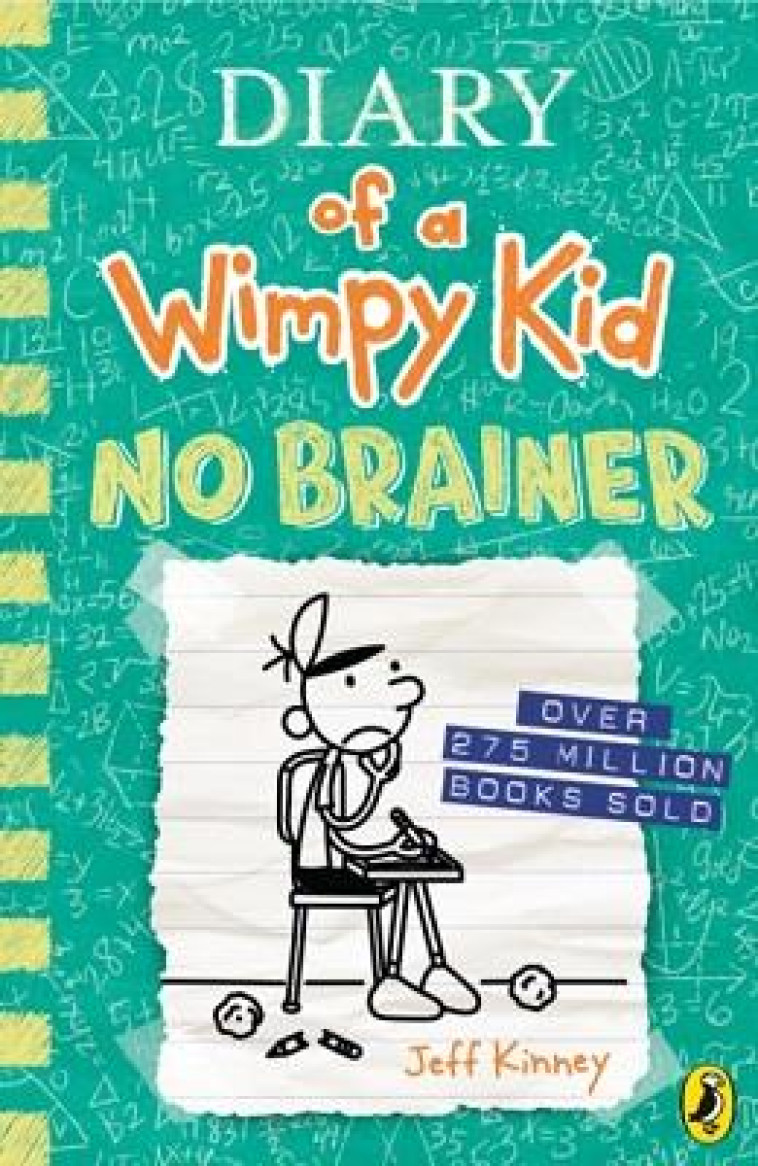 DIARY OF A WIMPY KID NO BRAINER - VO - KINNEY, JEFF - NC