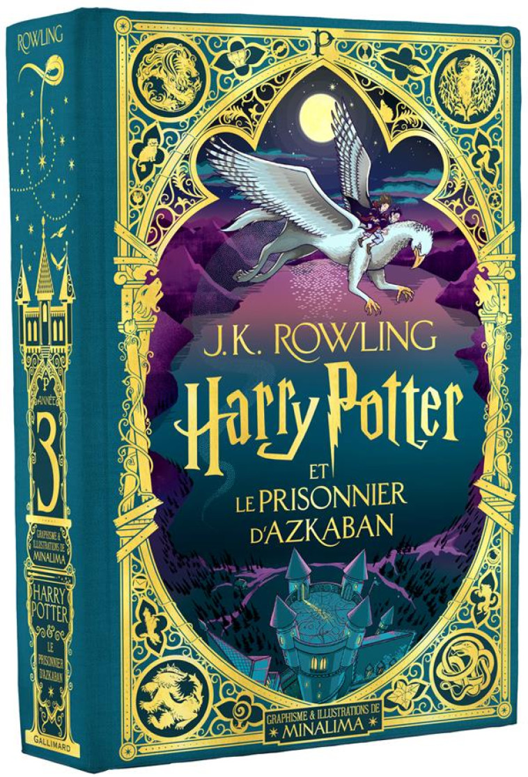 HARRY POTTER ET LE PRISONNIER D-AZKABAN - ILLUSTRE PAR MINALIMA - ROWLING/MINALIMA - GALLIMARD