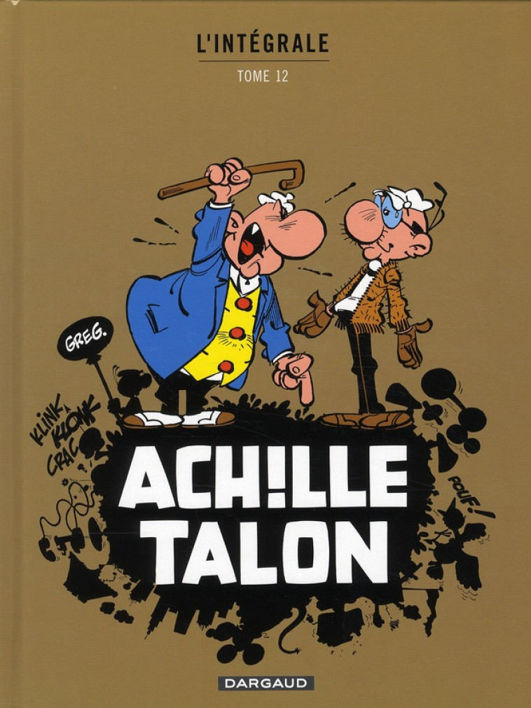 ACHILLE TALON (INTEGRALE) T12 INTEGRALE ACHILLE TALON T12 - GREG - DARGAUD