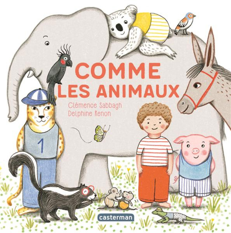 MES IMAGIERS TOUT CARRES - COMME LES ANIMAUX - SABBAGH/RENON - CASTERMAN