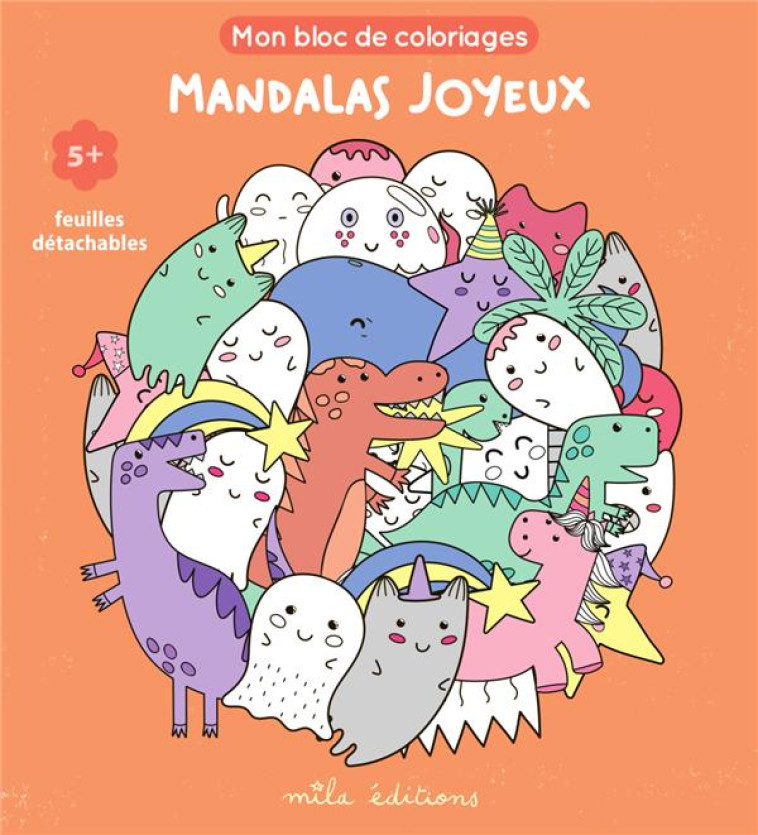 MES MANDALAS A COLORIER - COLLECTIF - MILA