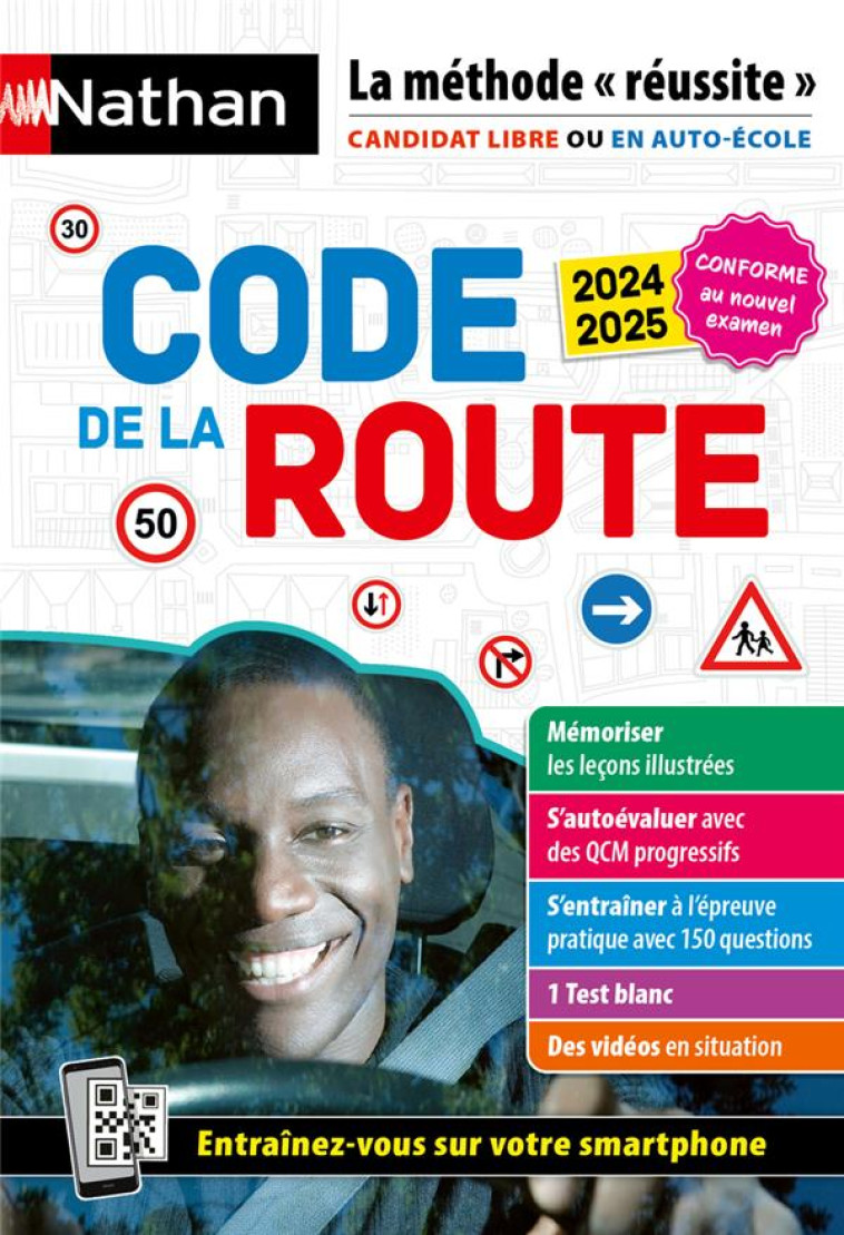 CODE DE LA ROUTE 2024-2025 - LEMAIRE THIERRY - CLE INTERNAT